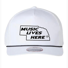 Nebraska “Music Lives Here” Imperial SnapBack Hat
