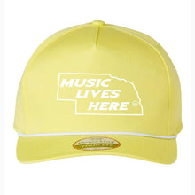 Nebraska “Music Lives Here” Imperial SnapBack Hat