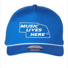 Nebraska “Music Lives Here” Imperial SnapBack Hat