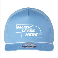 Nebraska “Music Lives Here” Imperial SnapBack Hat