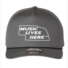 Nebraska “Music Lives Here” Imperial SnapBack Hat