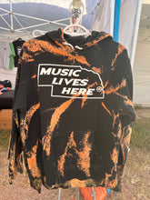 *Bleachin Tees* Nebraska “Music Lives Here” Hoodie (Omaha Stock)