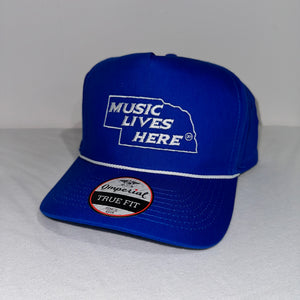 Nebraska “Music Lives Here” Imperial SnapBack Hat