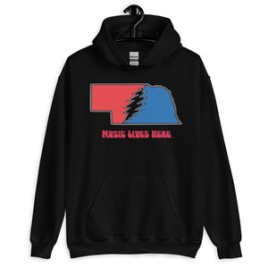 Nebraska Lightning "MUSIC LIVES HERE" Hoodie