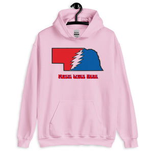 Nebraska Lightning "MUSIC LIVES HERE" Hoodie