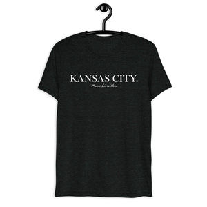 KANSAS CITY "MUSIC LIVES HERE" Triblend T-Shirt