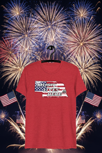 Nebraska Patriot "MUSIC LIVES HERE" Triblend T-Shirt