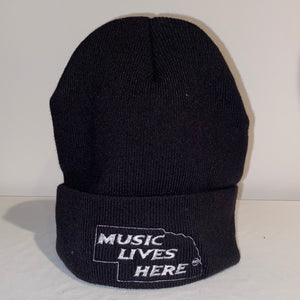 Nebraska “Music Lives Here” Stocking Hat