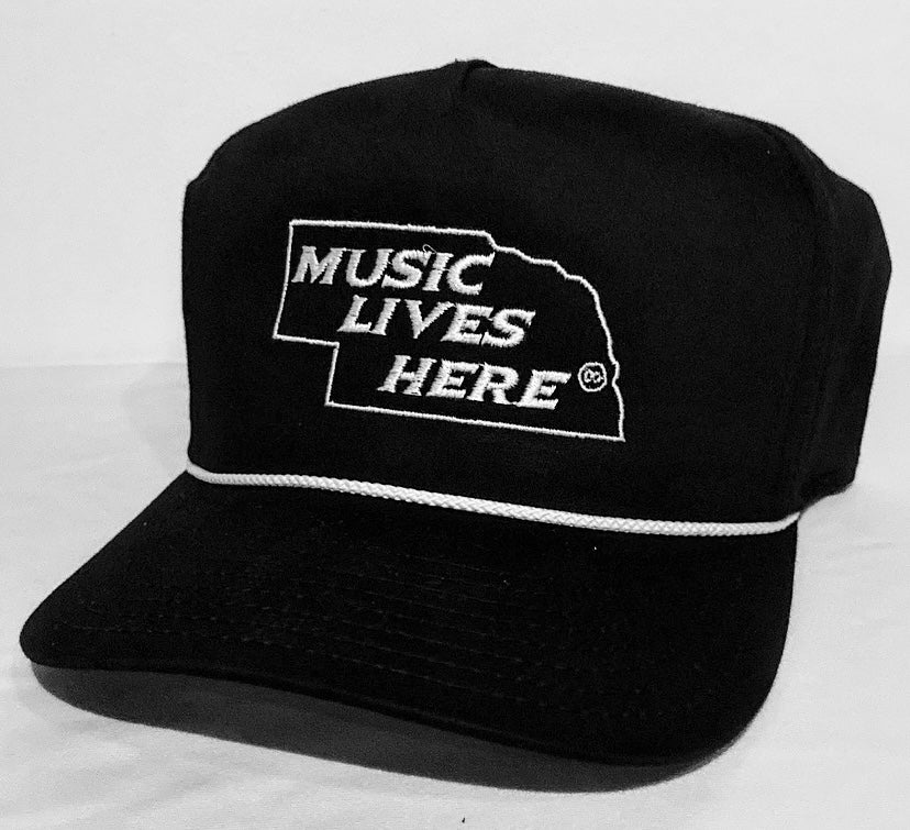 Nebraska “Music Lives Here” Imperial SnapBack Hat