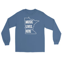 Minnesota "MUSIC LIVES HERE" Long Sleeve T-Shirt