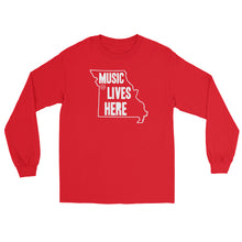 Missouri "MUSIC LIVES HERE" Long Sleeve T-Shirt