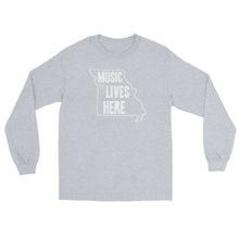 Missouri "MUSIC LIVES HERE" Long Sleeve T-Shirt