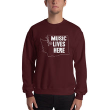 Washington "MUSIC LIVES HERE" Sweatshirt