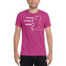 Ireland "MUSIC LIVES HERE" Men's Triblend T-Shirt
