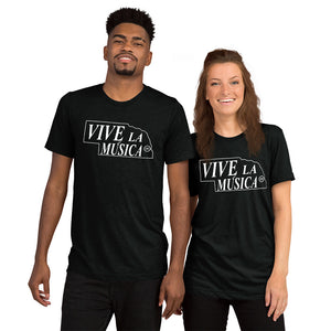 Nebraska "VIVE LA MUSICA" Men's Triblend T-Shirt