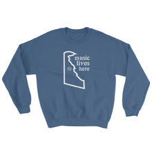 Delaware "MUSIC LIVES HERE" Men's Sweatshirt