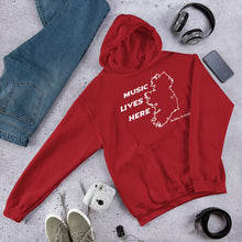 Ireland "MUSIC LIVES HERE" Hooded Sweatshirt
