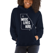 Georgia "MUSIC LIVES HERE" Hooded Sweatshirt