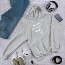 Ireland "MUSIC LIVES HERE" Hooded Sweatshirt