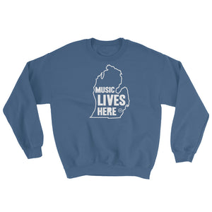 Michigan "MUSIC LIVES HERE" Sweatshirt