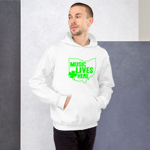 Ohio Irish "Music Lives Here" Hooded Sweatshirt