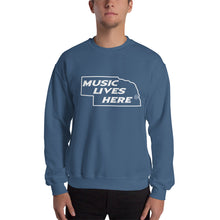 Nebraska "MUSIC LIVES HERE" Men's Sweatshirt