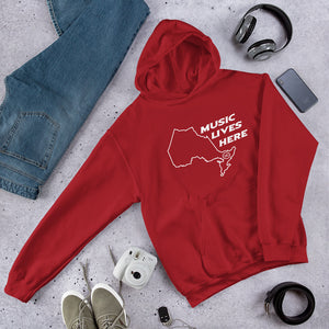 Ontario "MUSIC LIVES HERE" Hooded Sweatshirt