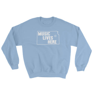 Kansas "MUSIC LIVES HERE" Sweatshirt
