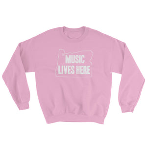 Oregon "MUSIC LIVES HERE" Sweatshirt