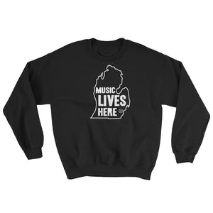 Michigan "MUSIC LIVES HERE" Sweatshirt