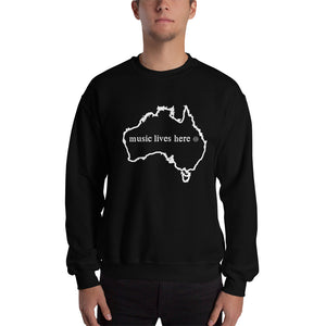 Australia "MUSIC LIVES HERE" Sweatshirt