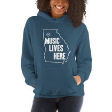 Georgia "MUSIC LIVES HERE" Hooded Sweatshirt