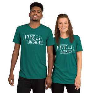 Nebraska "VIVE LA MUSICA" Men's Triblend T-Shirt