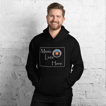 Colorado Pride "MUSIC LIVES HERE" Men's Hooded Sweatshirt