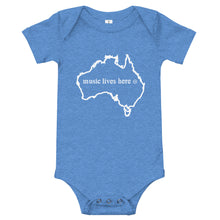 Australia "MUSIC LIVES HERE" Baby Onesie