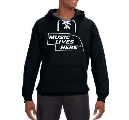 Nebraska “Music Lives Here” Hockey Hoodie