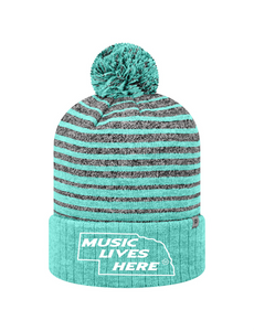 Nebraska “Music Lives Here” TOW Stocking Hat
