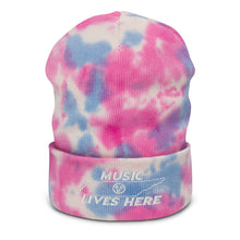 Tennessee "MUSIC LIVES HERE" Tie-dye beanie