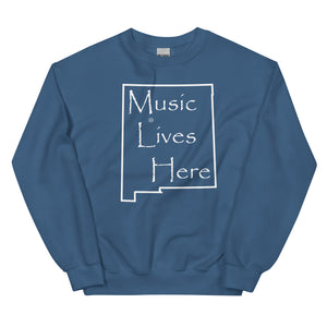New Mexico "MUSIC LIVES HERE" Sweatshirt