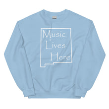 New Mexico "MUSIC LIVES HERE" Sweatshirt