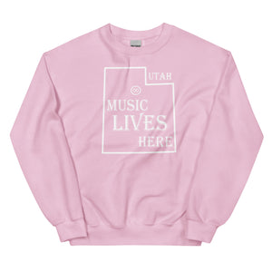 Utah "MUSIC LIVES HERE" Sweatshirt