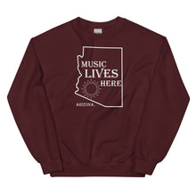 Arizona "MUSIC LIVES HERE" Sweatshirt