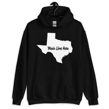 Texas "MUSIC LIVES HERE" Premium Hoodie