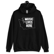 Washington "MUSIC LIVES HERE" Hooded Sweatshirt