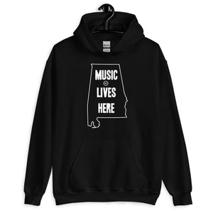 Alabama "MUSIC LIVES HERE" Hooded Sweatshirt