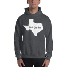 Texas "MUSIC LIVES HERE" Premium Hoodie
