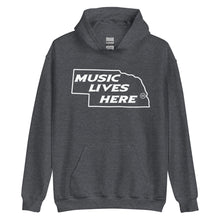 Nebraska "MUSIC LIVES HERE" Hooded Sweatshirt
