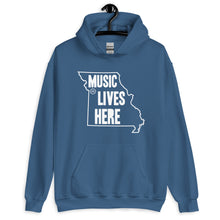 Missouri "MUSIC LIVES HERE" Hooded Sweatshirt