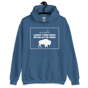 Wyoming "MUSIC LIVES HERE" Hooded Sweatshirt
