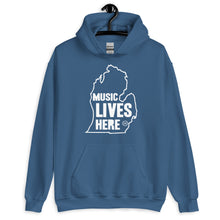 Michigan "MUSIC LIVES HERE" Hooded Sweatshirt